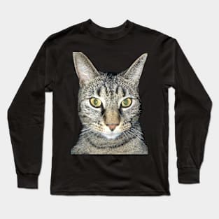 Closeup Tabby Long Sleeve T-Shirt